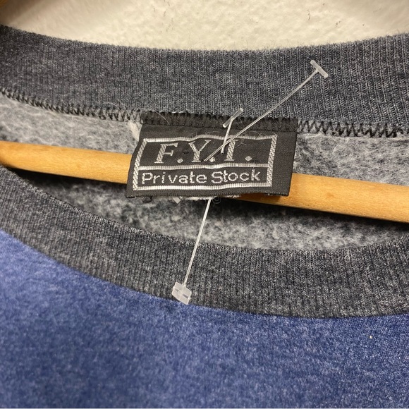 L-XL VINTAGE 80s 90s WILDLIFE CLASSICS LIGHTWEIGHT COLOR BLOCK CREWNECK - Picture 2 of 4